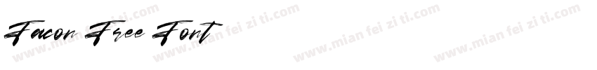 Facon Free Font字体转换